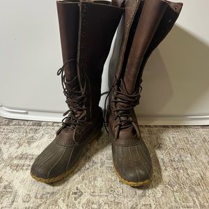 LL bean duck boots 16” men’s maine hunting shoes